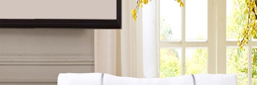 FUANNA富安娜 决明子香蒲枕头 天然草本枕头助眠 护颈枕 70*45cm 【对枕2只装】