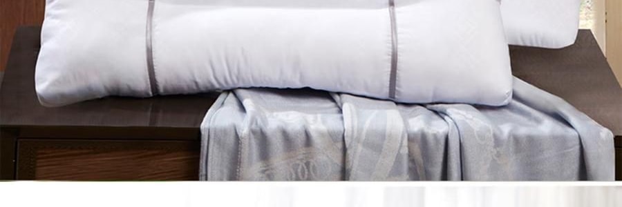 FUANNA富安娜 决明子香蒲枕头 天然草本枕头助眠 护颈枕 70*45cm 【对枕2只装】