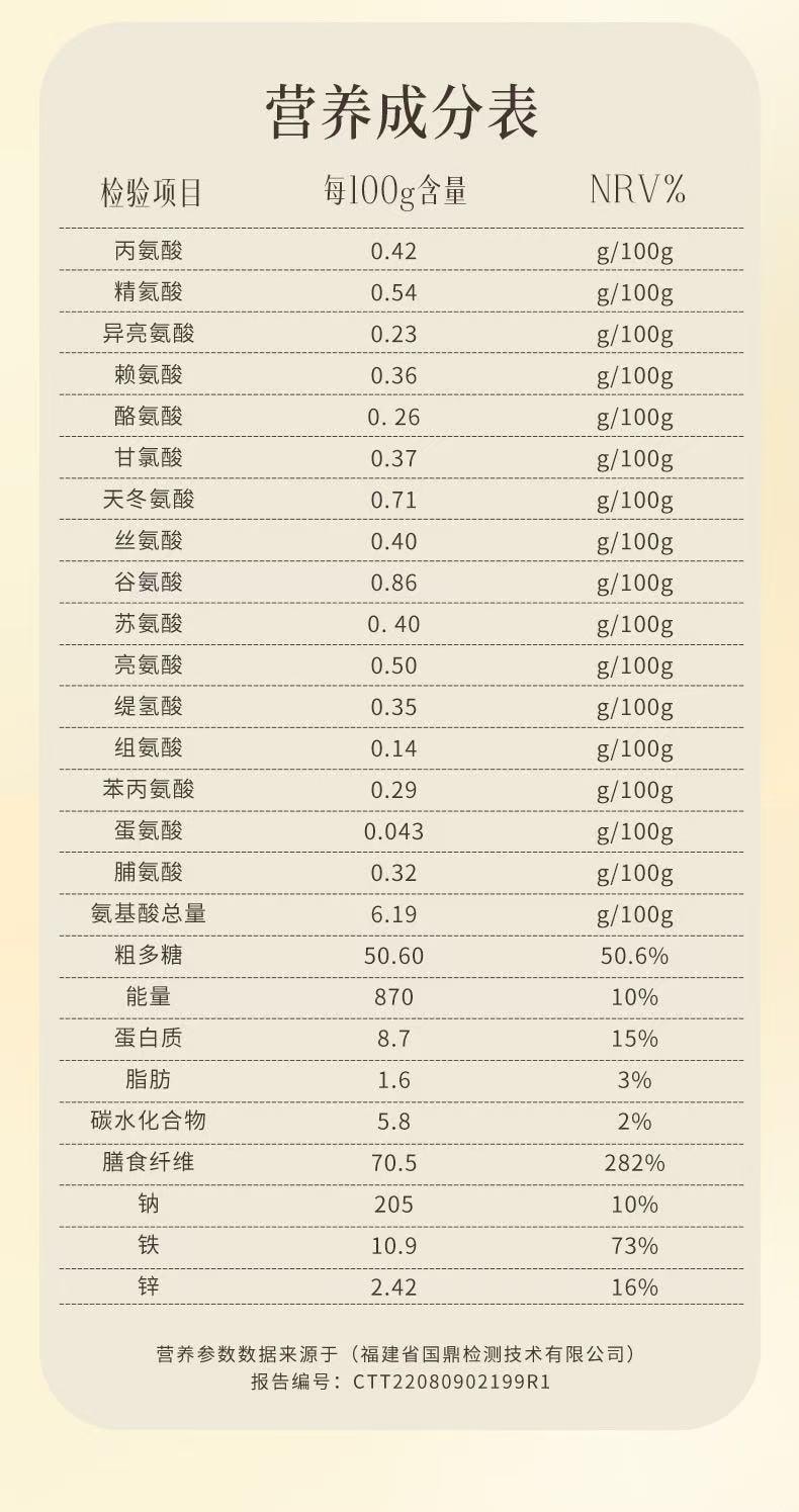 正养堂 本草银耳羹 80克  加量不加价 低温烘干 一碗只需两克