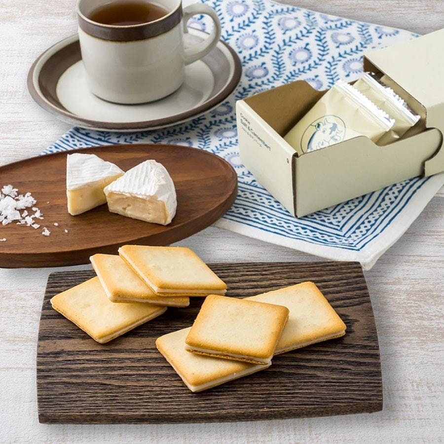日本 TOKYO MILK CHEESE FACTORY 東京牛奶起司工場 海鹽起司餅乾 9枚入/盒