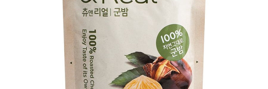 韓國O'FOOD清淨園 天然烤板栗 80g