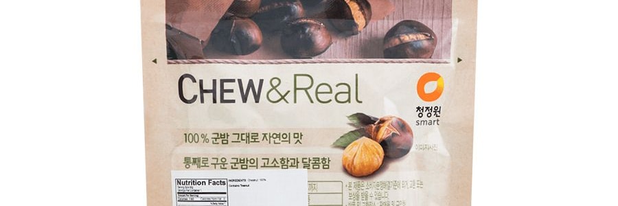 韓國O'FOOD清淨園 天然烤板栗 80g