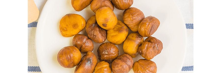 韓國O'FOOD清淨園 天然烤板栗 80g