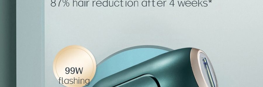 K·SKIN金米 IPL冰點除毛儀 99萬發閃光燈 全身除毛 #墨綠色 KD506A【張柏芝代言】