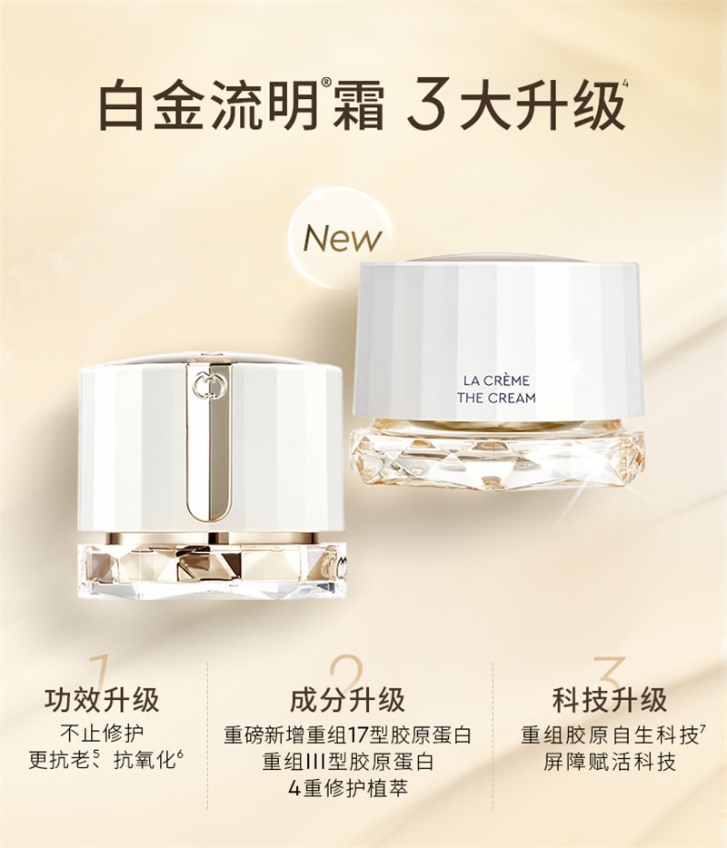 【中國直郵】澳洲 cemoy. 第3代白金流明精華霜 補水保濕霜水潤緊緻抗皺修護屏障 50ml/瓶