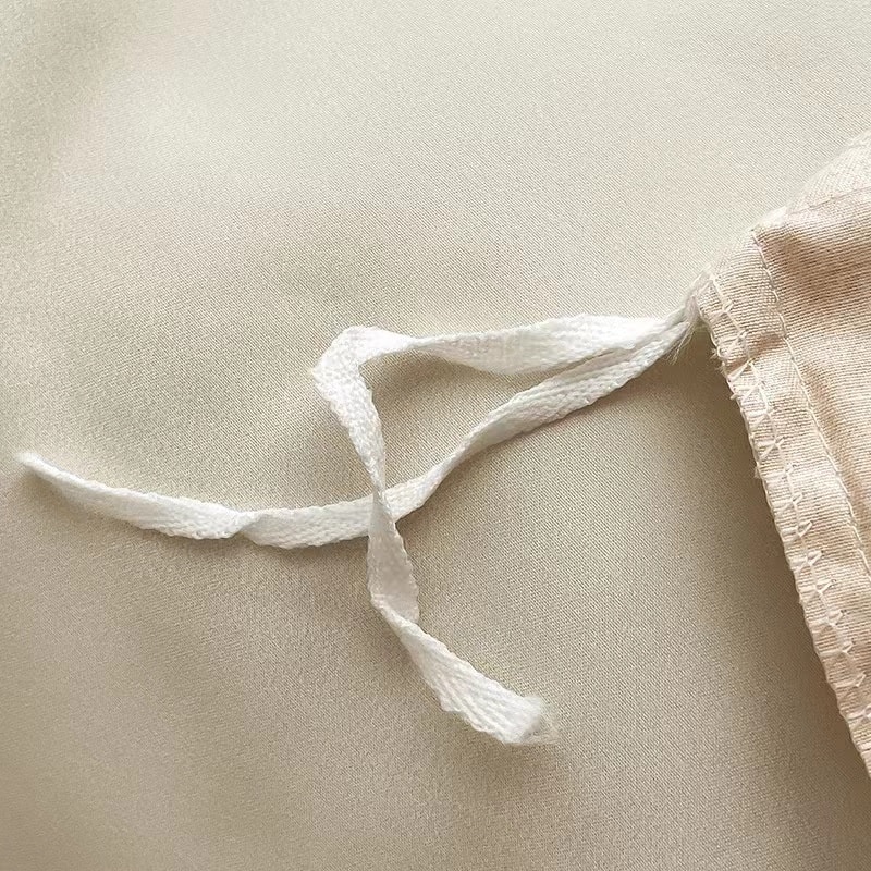 美國BECWARE 120支長絨棉被套四件套 高端刺繡床上用品 飄藍 200X230厘米 1套入