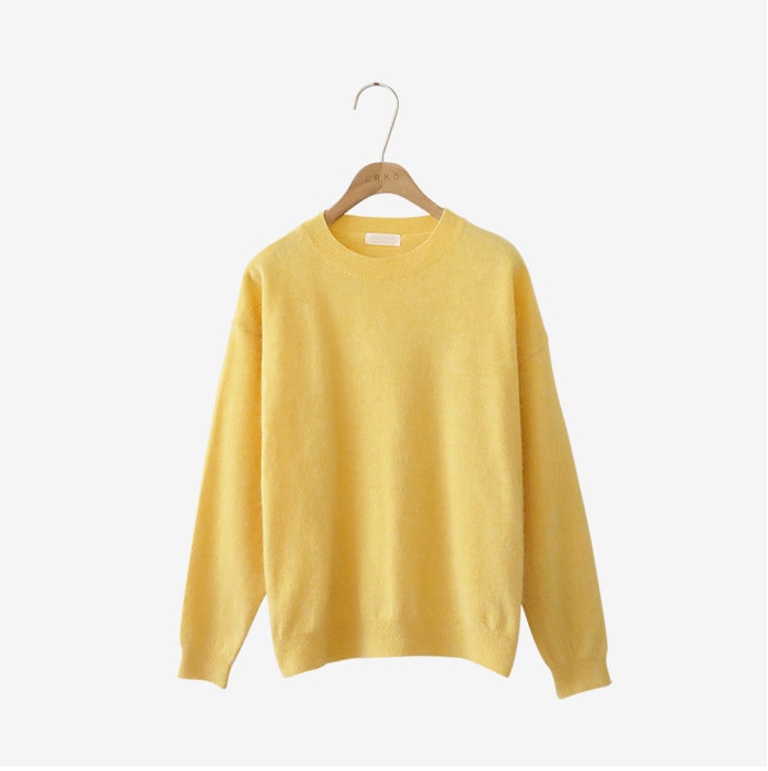 Knit yellow free size
