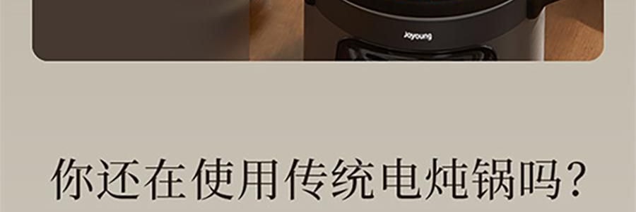 JOYOUNG九陽 慢燉鍋煲湯鍋 紫砂電燉鍋 燉湯鍋 DG50K-GD505-U