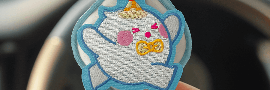 宋朝 刺繡香包 車上香薰 衣櫃香掛 梔子花開 10g【亞米聯名】
