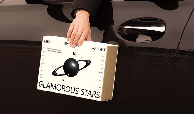 【中国直邮】EMMA MOLLY艾玛莫莉   璀璨星环香氛礼盒车载款扩香水小行星  桂语浮光
