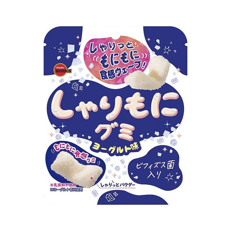 【日本直邮】BOURBON 波路梦 酸奶味软糖 57g