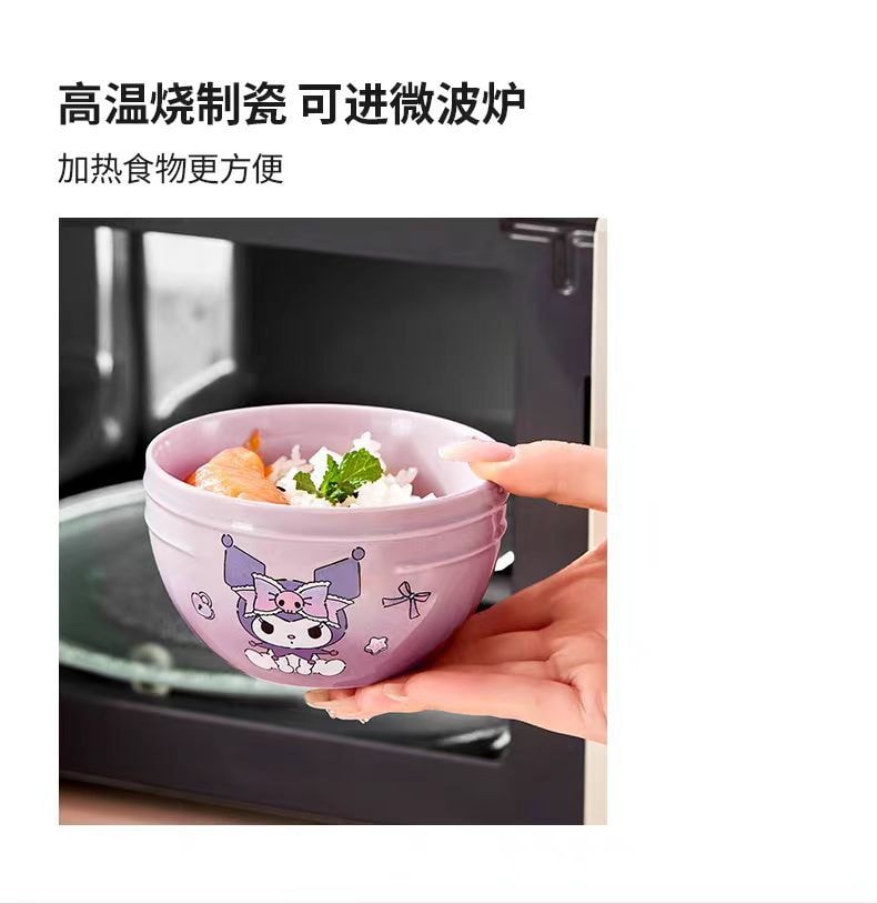 【中國直郵】Maesica 三麗鷗吃米飯碗套裝 陶瓷節日送禮餐具禮盒 1件丨*預計到達時間3-4週