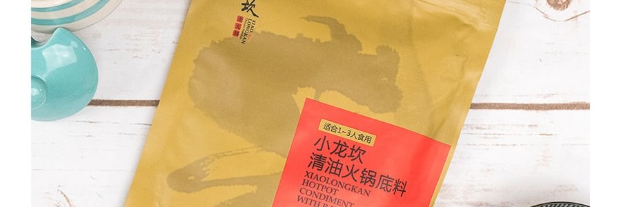 小龍坎 清油火鍋底 198g