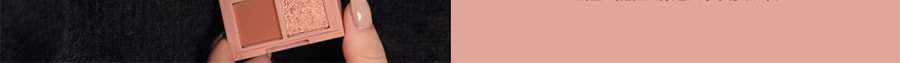 韓國3CE 四色眼影盤迷你四宮格 珠光霧面4色 #SECOND PAIR玫瑰香檳【熱銷新品】