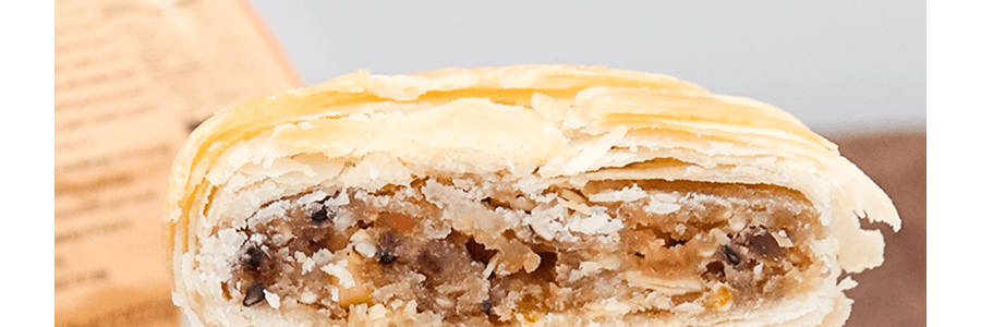 Gâteaux salés épicés traditionnels style Suzhou - 5 pièces, 10,9 oz