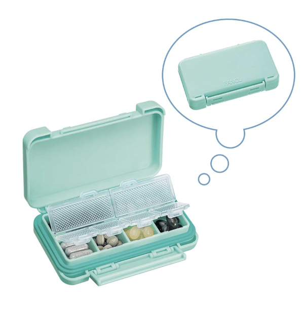 【日本直效郵件】FANCL芳珂便攜式小藥盒(參考規格:6.7*10.9*2)
