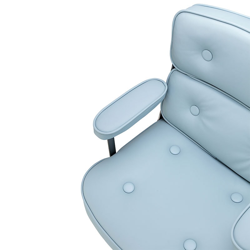【美國現貨】LUXMOD 羅賓椅 海軍藍+煙灰色椅身 西皮 單人位