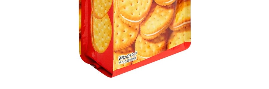 日本YBC 奶油香草夾心餅乾 148g