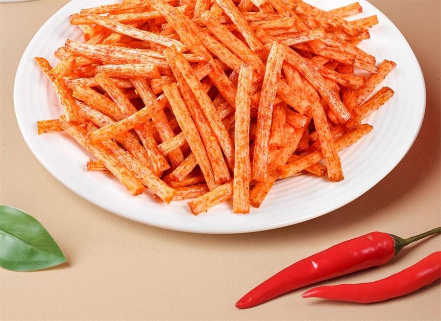 【中國直郵】 新林 愛琴公寓辣條校園兒時懷舊麻辣零食小時候小吃 19g*5包