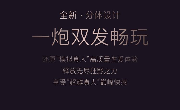JISSBON 傑士邦 TechChil極樂天鵝砲機震動棒靜音 成人用品玩具 紫羅蘭色1盒