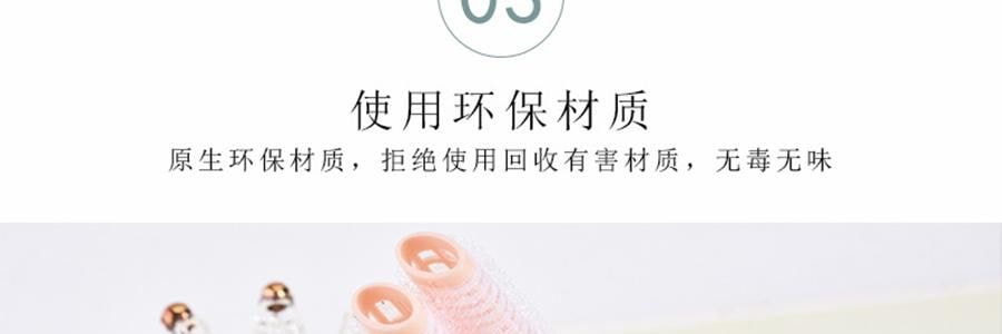 MLIAN玛莉安 两用卷发筒 高颅顶头发蓬松神器 头顶发根蓬松定型夹 空气刘海卷发筒 2个装