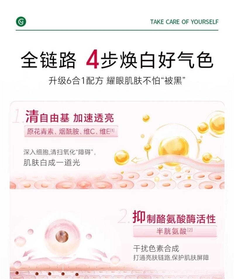 【中国直邮】 澳大利亚 优思益 葡萄籽烟酰胺精华 焕白透亮 修护胶原 水嫩抚纹 透亮水光肌 60粒/瓶