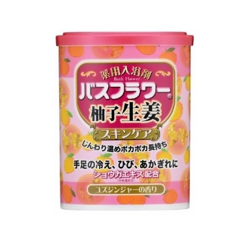 日本 HEA溫泉入浴劑 #柚子生薑 680g