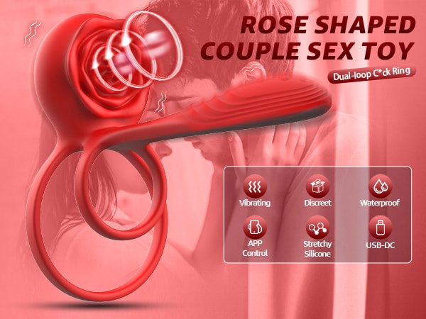 LESHEIN 锁精环震动环男女双用穿戴震动棒 成人情趣用品玩具