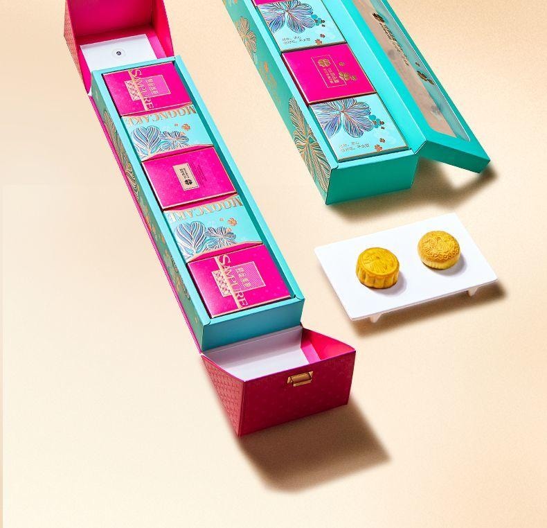 【中國直郵】 臻味坊 鮮品炫彩中秋月餅禮盒 790g 流心月餅中秋送禮長輩高端伴手禮