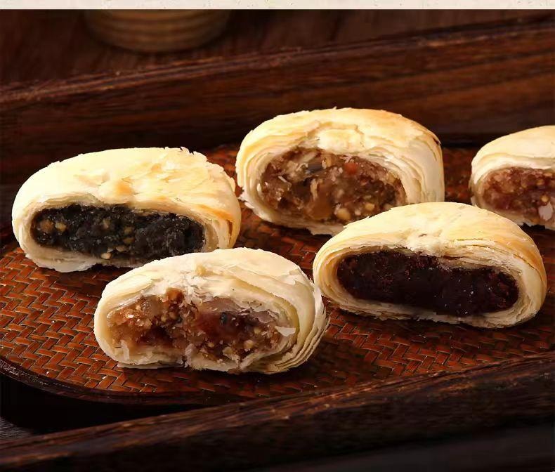 【中国直邮】 稻香村 苏式椒盐月饼 310g*1盒