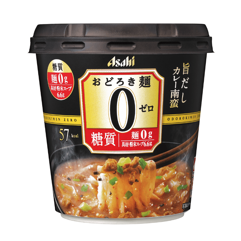 【日本直邮】ASAHI 朝日食品 0零碳水化合物寒天面 日式咖喱南蛮