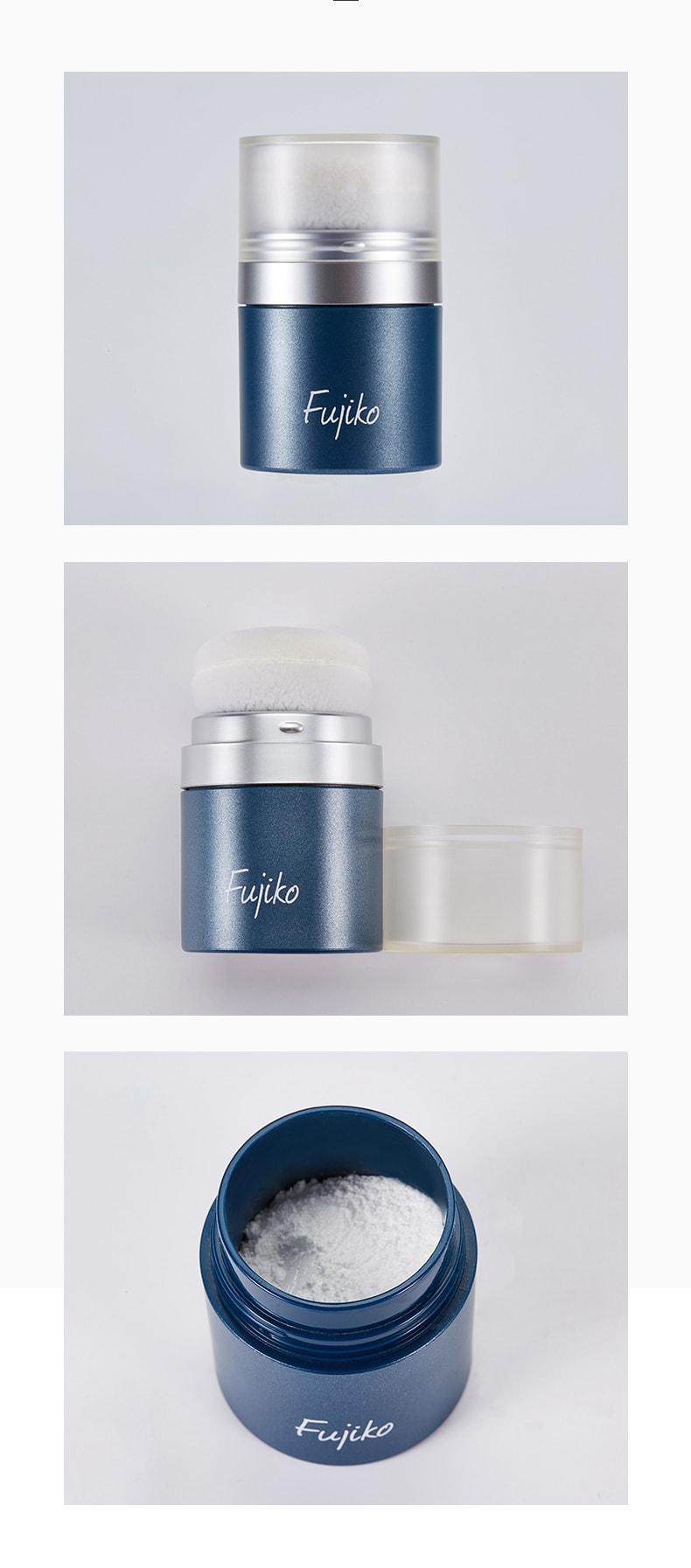 【日本直郵】日本 FUJIKO PON PON 頭髮蓬鬆蓬蓬粉 油頭細軟發救星 8.5g 新版