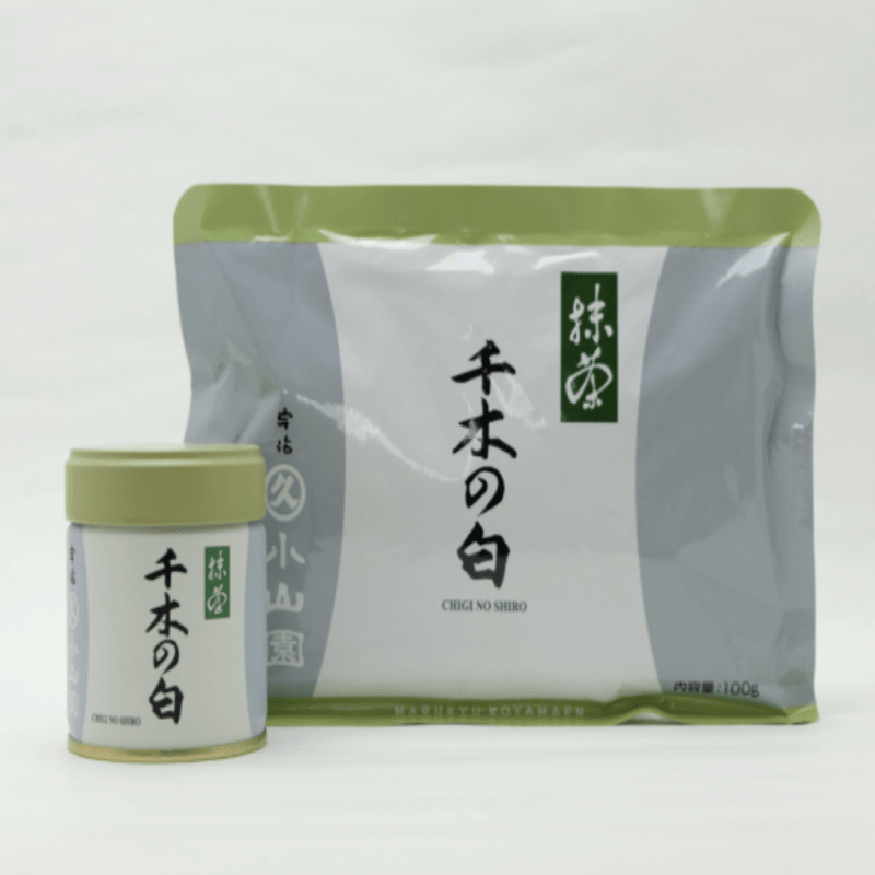 日本直邮】 日本丸久小山园超稀缺宇治千木白(高级别)无糖抹茶粉可替