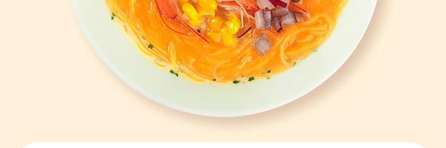 旺旺 哎呦Q米面 米粉方便面 南洋叻沙风味 91g *6【6份超值装】【非油炸面饼】