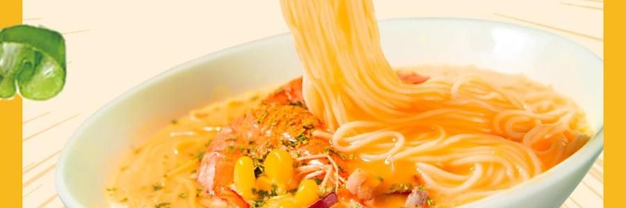 旺旺 哎呦Q米面 米粉方便面 南洋叻沙风味 91g *6【6份超值装】【非油炸面饼】