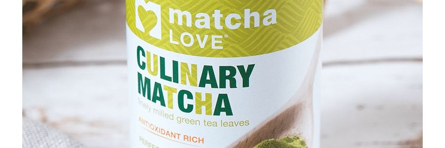 Poudre de Matcha culinaire non sucrée, 100 g 【Parfait pour la cuisine créative, la pâtisserie, les smoothies et les lattes】
