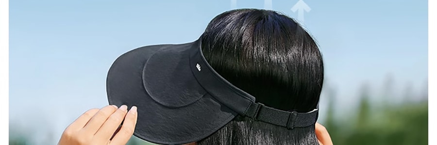 BENEUNDER蕉下 軌跡系列 捲縵女士戶外防曬空頂帽 薔薇粉 55cm-58cm