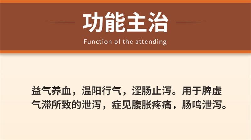 【中国直邮】 陈李济 白云山 补脾益肠丸 腹胀腹痛肠鸣腹泻脾虚气滞脾胃调理健脾止泻 130g