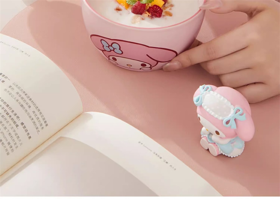 【中國直郵】三麗鷗 吃湯匙陶瓷小湯匙家用可愛兒童盛湯匙一人一匙 大耳狗