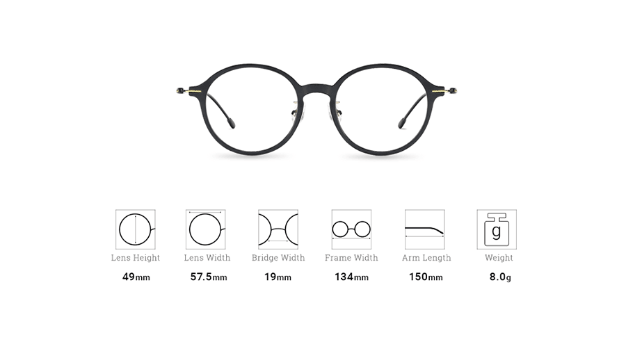 Digital Protection Glasses:Voyager - Black (DL73202 C1)