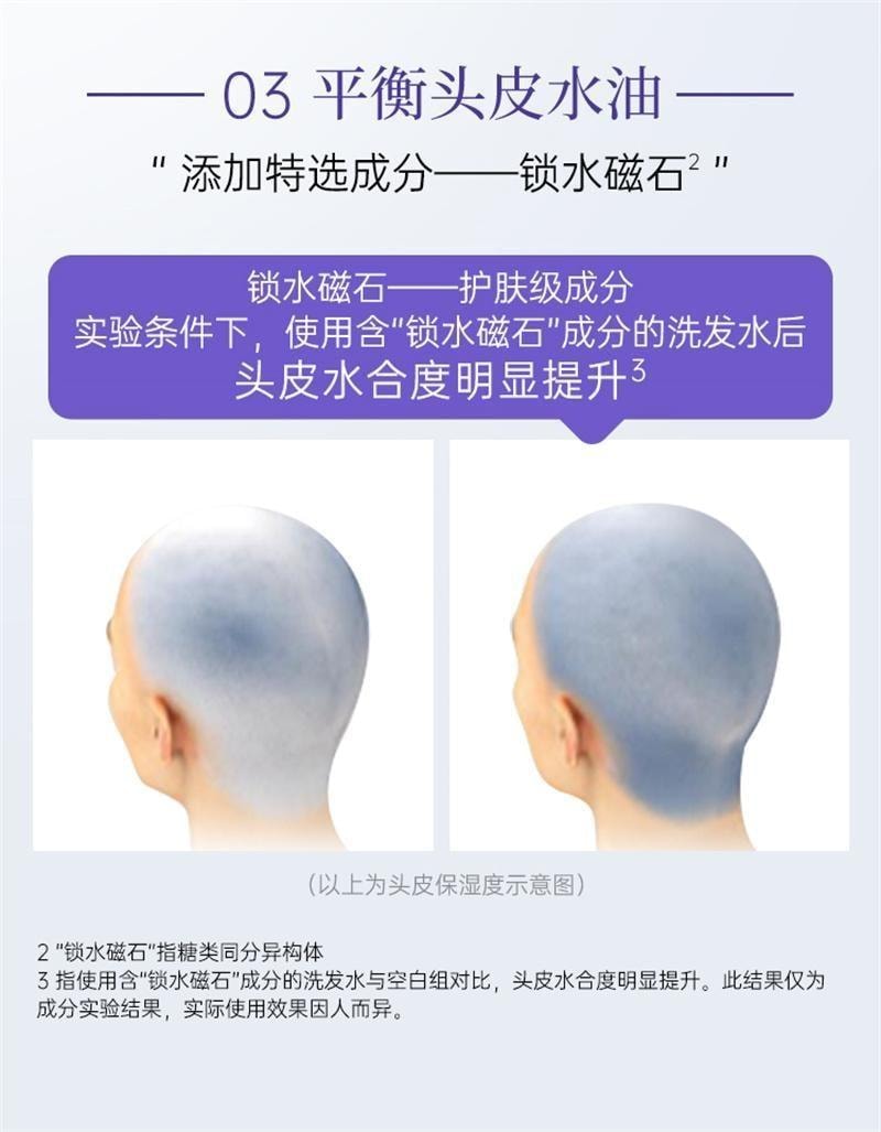 【中国直邮】 康王 去屑洗发水 二硫化硒洗发液 止痒控油蓬松头皮清洁洗发露洗头膏 清爽净澈型460ml/瓶