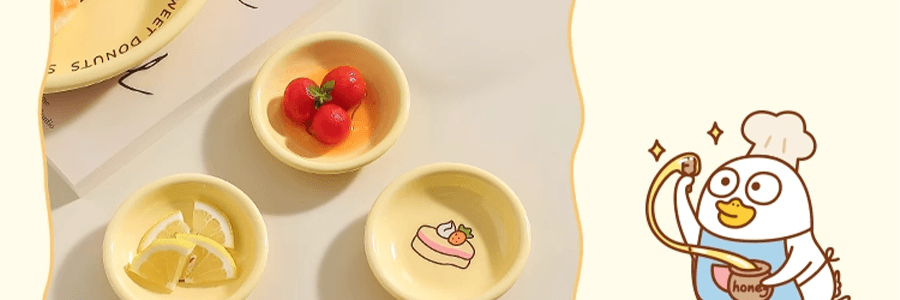 川岛屋 小刘鸭联名 甜甜烘焙系列 甜甜圈筷子架筷枕