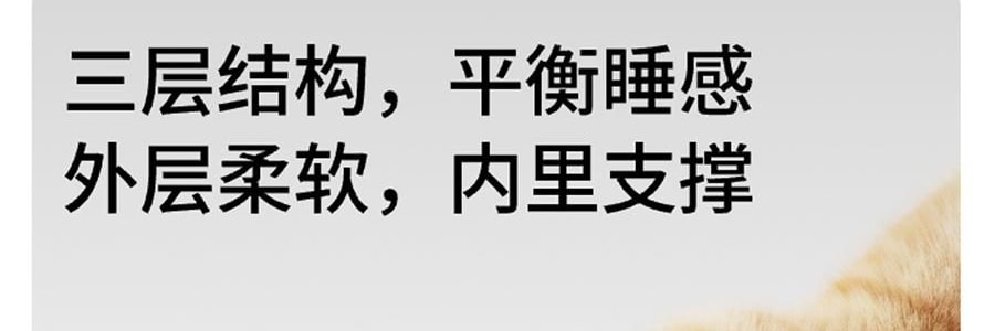 躺岛 3.0猫肚皮枕 记忆棉枕头护颈椎助睡眠枕头 大橘已定 66x40x11cm