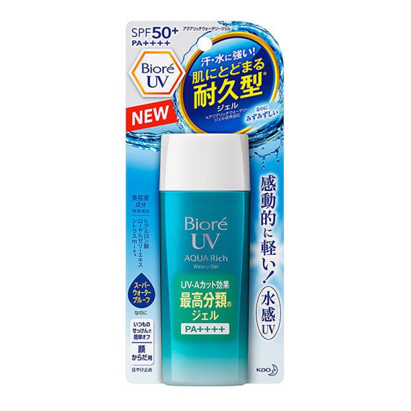 Biore UV Aqua Rich Watery Gel Sunscreen SPF50 90ml