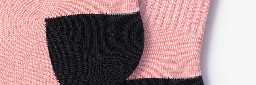 PRIMEET派米 短襪船襪 淺口襪 夏季薄款透氣防臭 情侶襪子男女同款 黑粉款 5雙 適合36-43碼