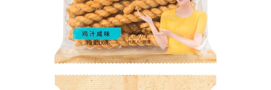 眾望 小麻花 雞汁鹹味 112g