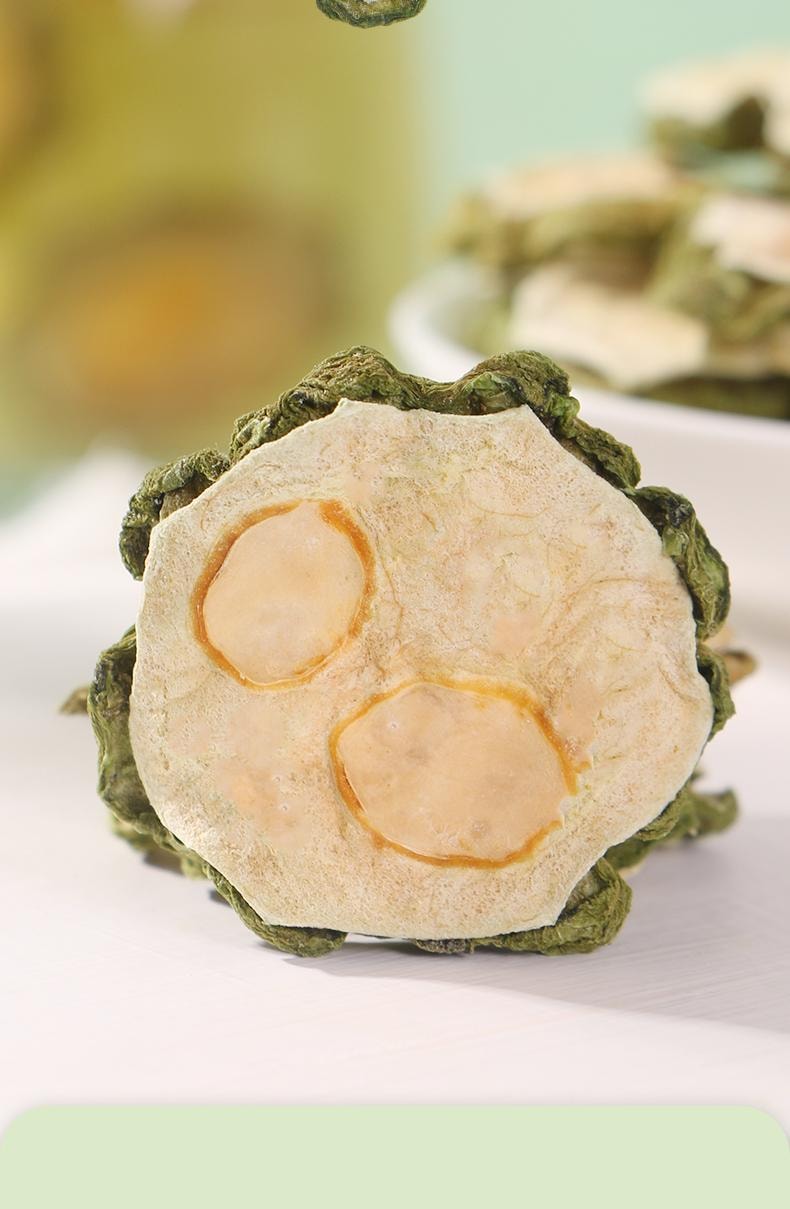 【大山深处无污染原料快速烘干大片 】北京同仁堂苦瓜片100克 下火去火苦瓜茶 苦瓜干泡水降血糖茶 去脂养生茶【经常熬夜 饮食油腻就来它】