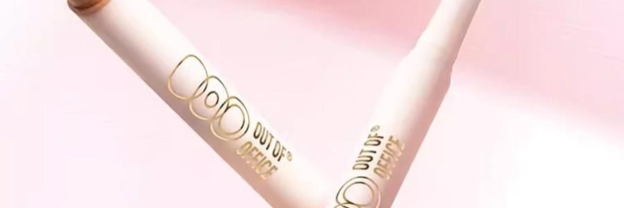 OUT OF OFFICE喔野 雙色唇線筆 OOO雙頭纖雕立體唇線筆 唇線+唇部打底一筆雙色 肉感飽滿唇 柔霧啞光不易蹭 #01 裸杏色【HOT】