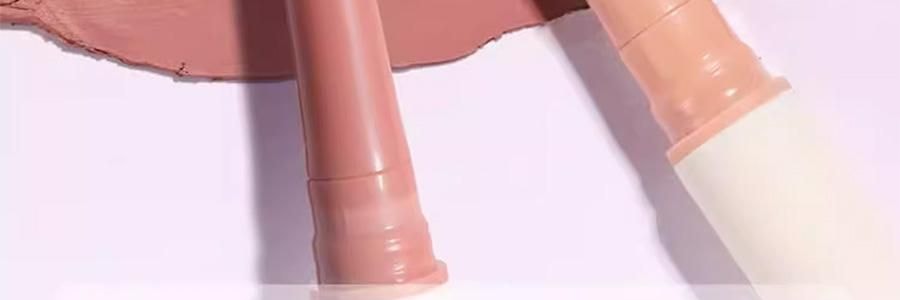 OUT OF OFFICE喔野 雙色唇線筆 OOO雙頭纖雕立體唇線筆 唇線+唇部打底一筆雙色 肉感飽滿唇 柔霧啞光不易蹭 #01 裸杏色【HOT】