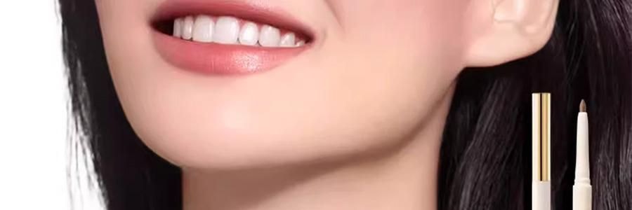 OUT OF OFFICE喔野 雙色唇線筆 OOO雙頭纖雕立體唇線筆 唇線+唇部打底一筆雙色 肉感飽滿唇 柔霧啞光不易蹭 #01 裸杏色【HOT】